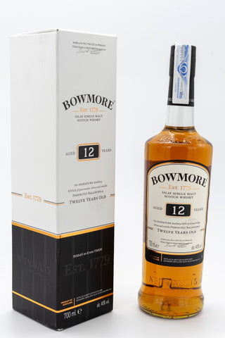 BOWMORE 12 AÑOS SINGLE MALT