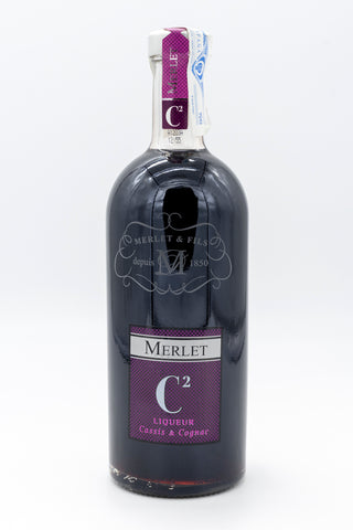 MERLET C2 LIQUEUR COGNAC AU CASSIS